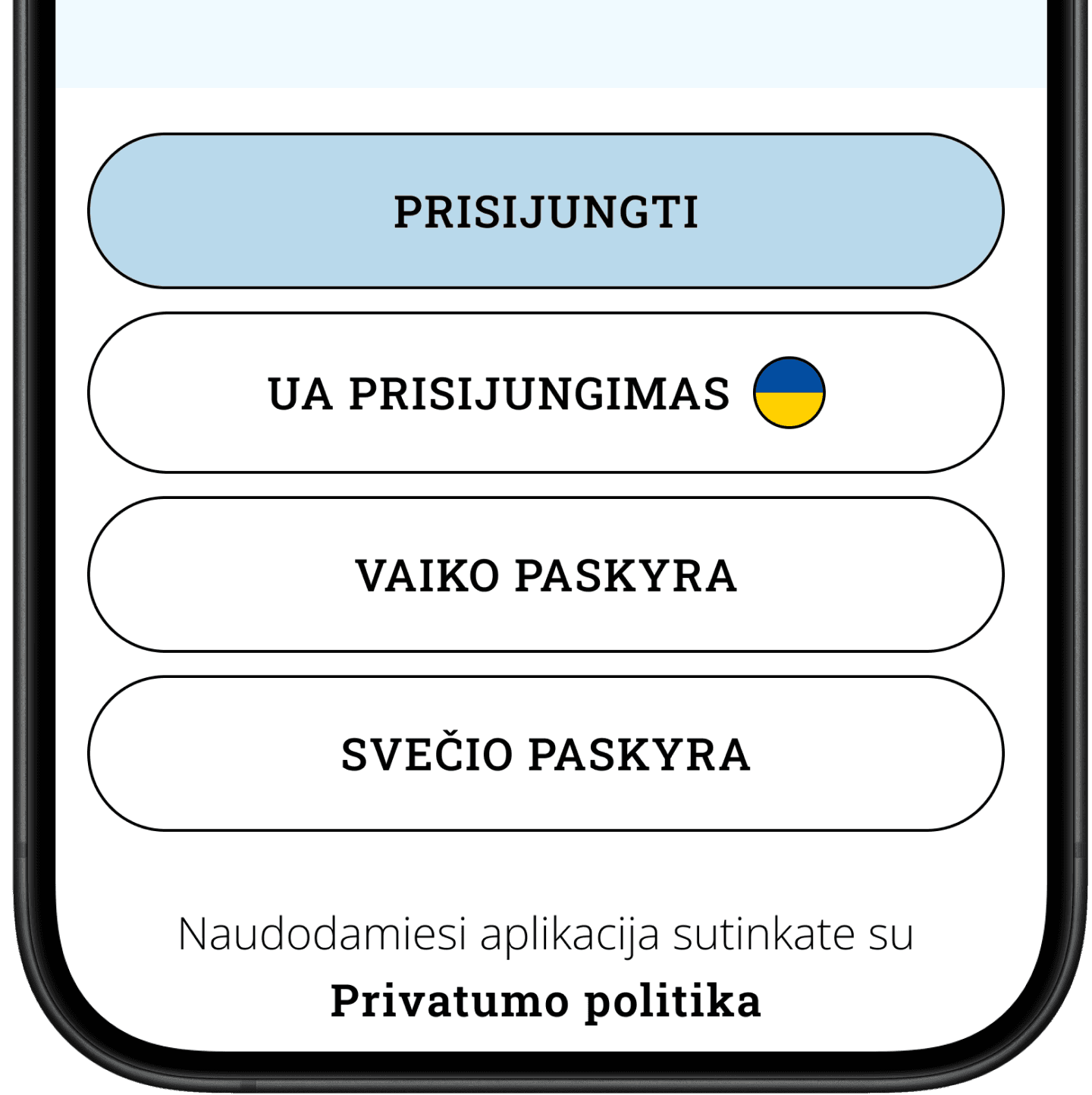 Prisijunk per el. valdžios vartus